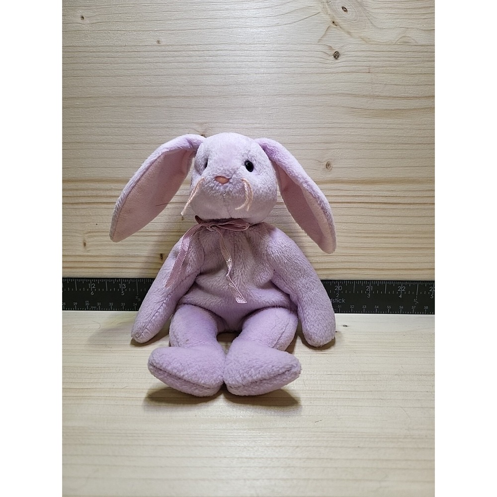 Ty Beanie Baby "Floppity" 1996 - Purple - Rare Find! Wont Last!